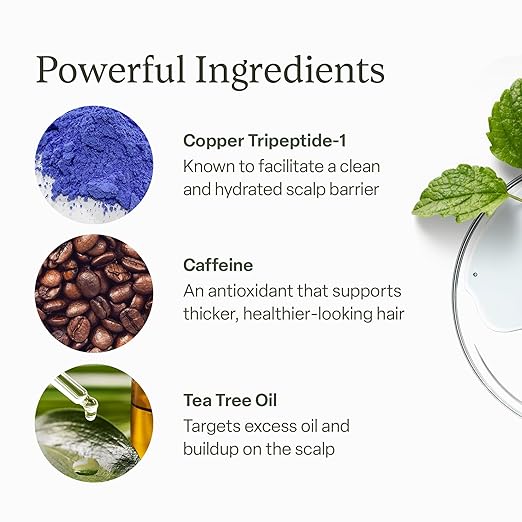 Divi Scalp Serum for Thinning Hair – Clinically Proven Fuller & Thicker Hair Treatment – Non-Greasy Daily Serum with Caffeine & Rosemary Oil – 30mL