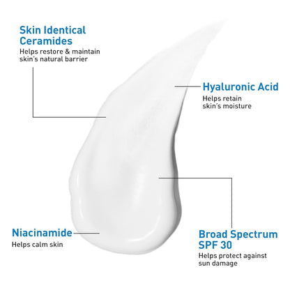 CeraVe AM Facial Moisturizing Lotion with SPF 30 – 3 oz