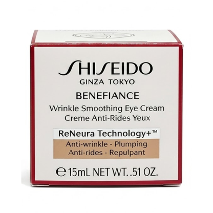Shiseido Benefiance Wrinkle Eye Cream – Reduce Fine Lines, Puffiness & Dark Circles (0.51oz / 15ml)