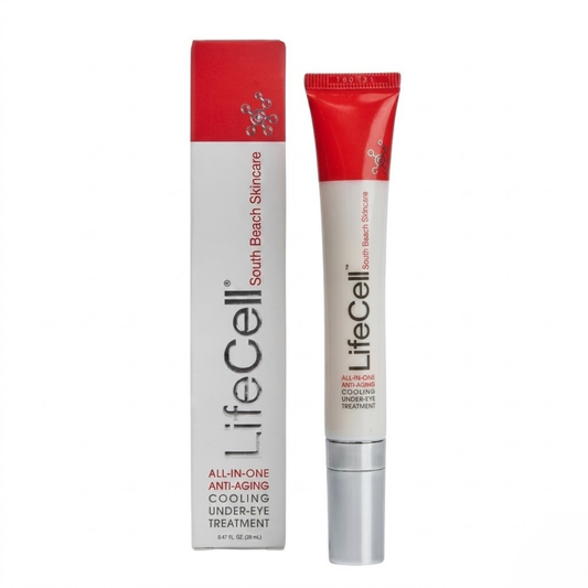 LifeCell Under Eye Cream – Anti-Aging, Wrinkle Repair, Dark Circles & Puffiness Treatment (20ml)