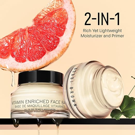 Bobbi Brown Vitamin Enriched Face Base – 2-in-1 Moisturizer & Primer – 1.7 oz/50ml