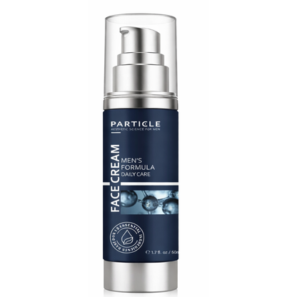 Particle Men’s 6-in-1 Advanced Face Cream – Daily Anti-Aging Moisturizer with Hyaluronic Acid & Vitamin C (50ml) 1.7 FL OZ
