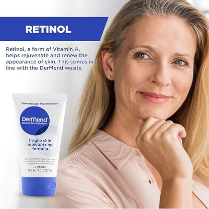 Dermend Specialized Fragile Skin Moisturizing Cream – 4.5 Oz