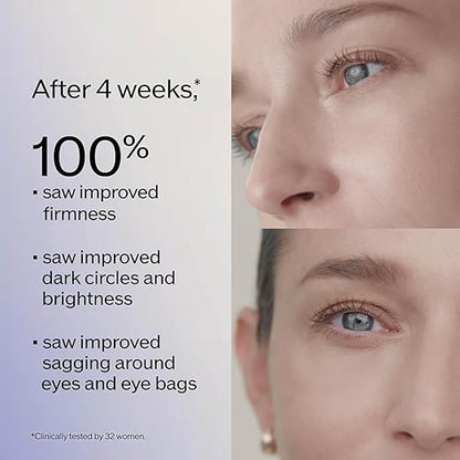 Shiseido Vital Perfection Uplifting and Firming Advanced Eye Cream – 15mL – Anti-Wrinkle & Dark Circle Treatment with Massage Roller