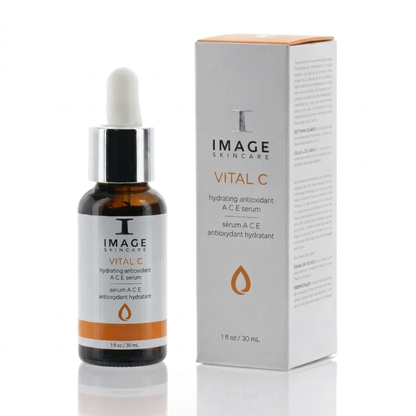 IMAGE Skincare Vital C Serum – Vitamin A, C & E Antioxidant Formula for Glow, Fine Lines & Skin Repair (1oz)